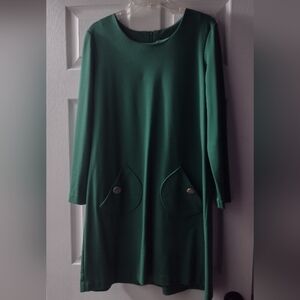 Short Elegant Green Dress